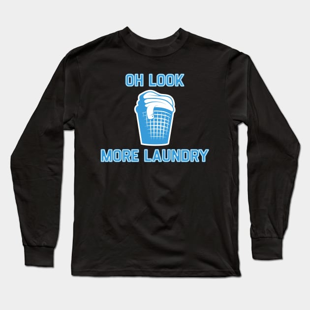 Oh Look More Laundry Long Sleeve T-Shirt by NyskaTiden